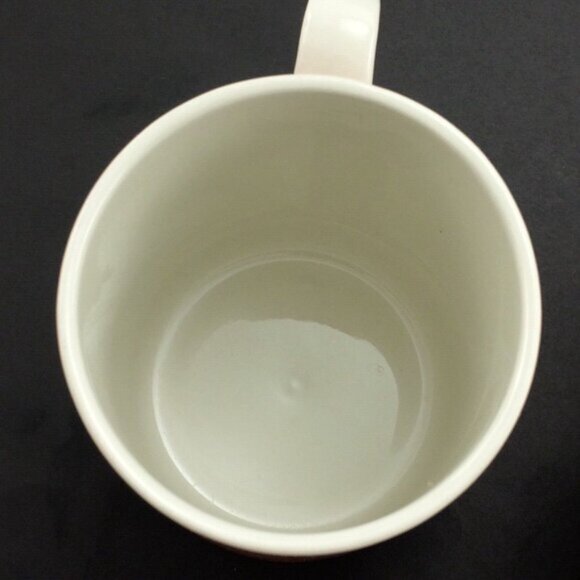 2 Vintage Siena Villeroy Boch Porcelain Tea Coffee Mugs Cups Salmon Orange - Picture 12 of 15